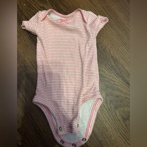 Child of Mine Pink Heart Print Bodysuit